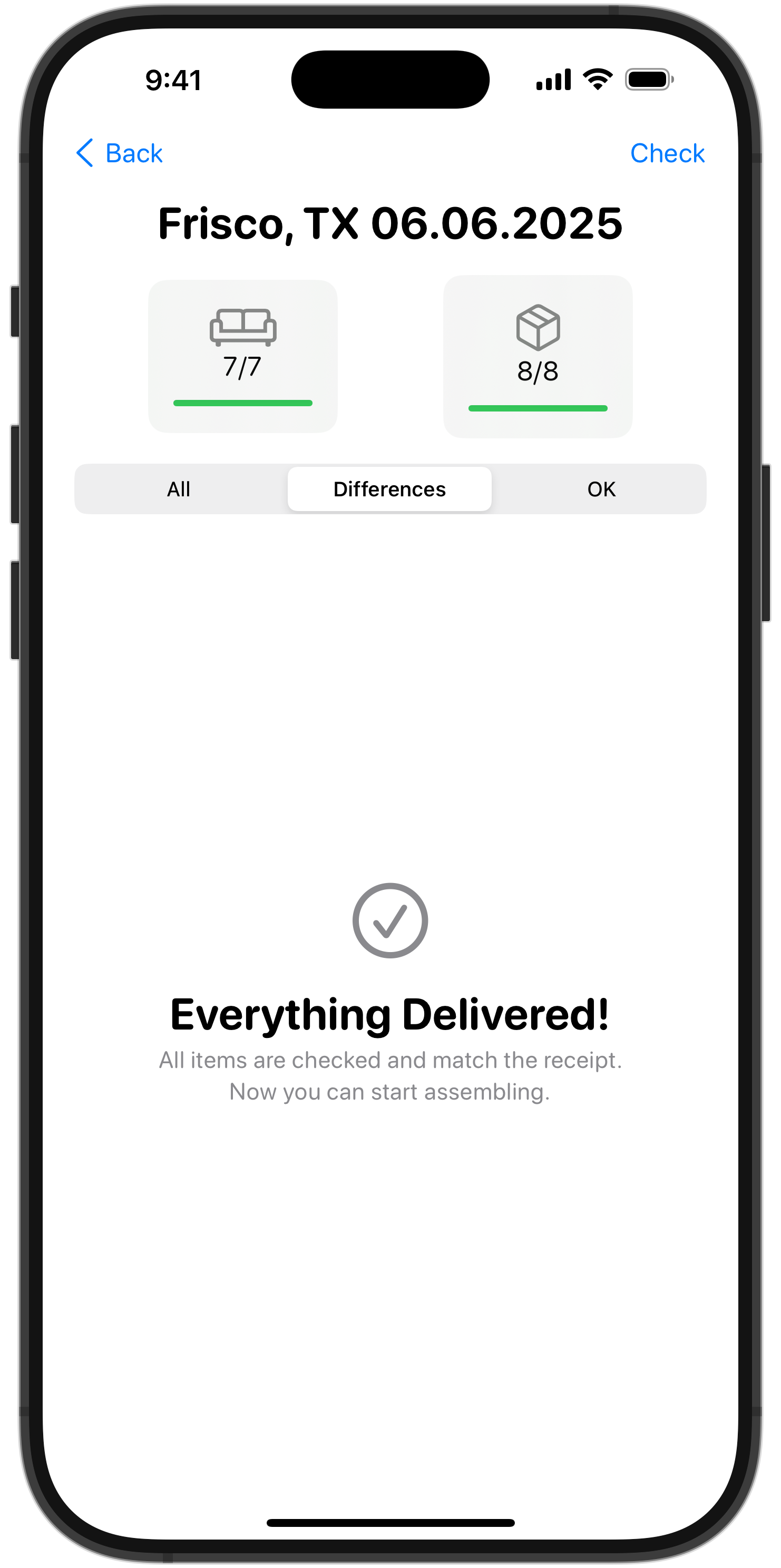 Day of Delivery Screenshot 2