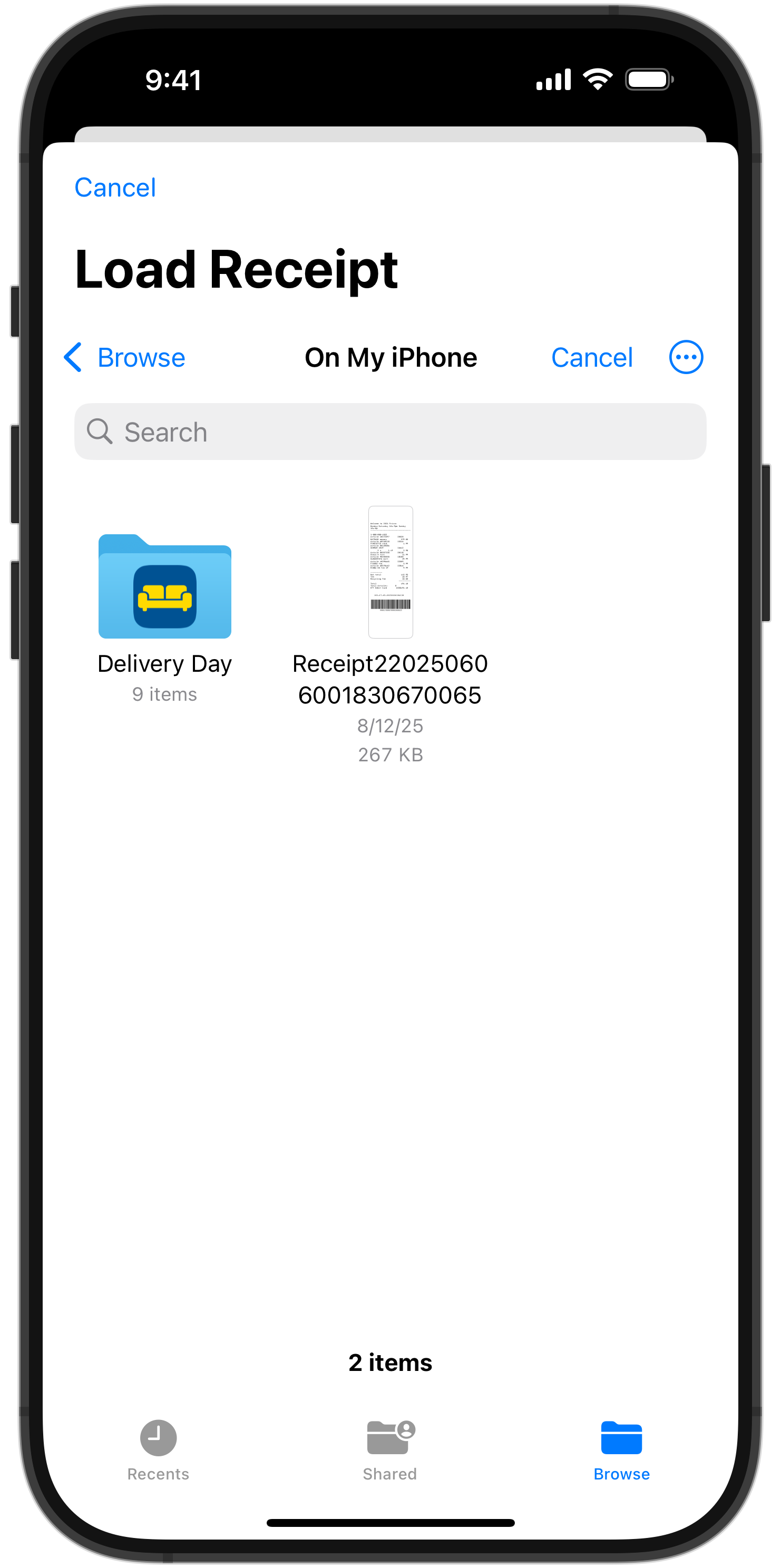 Day of Delivery Screenshot 2